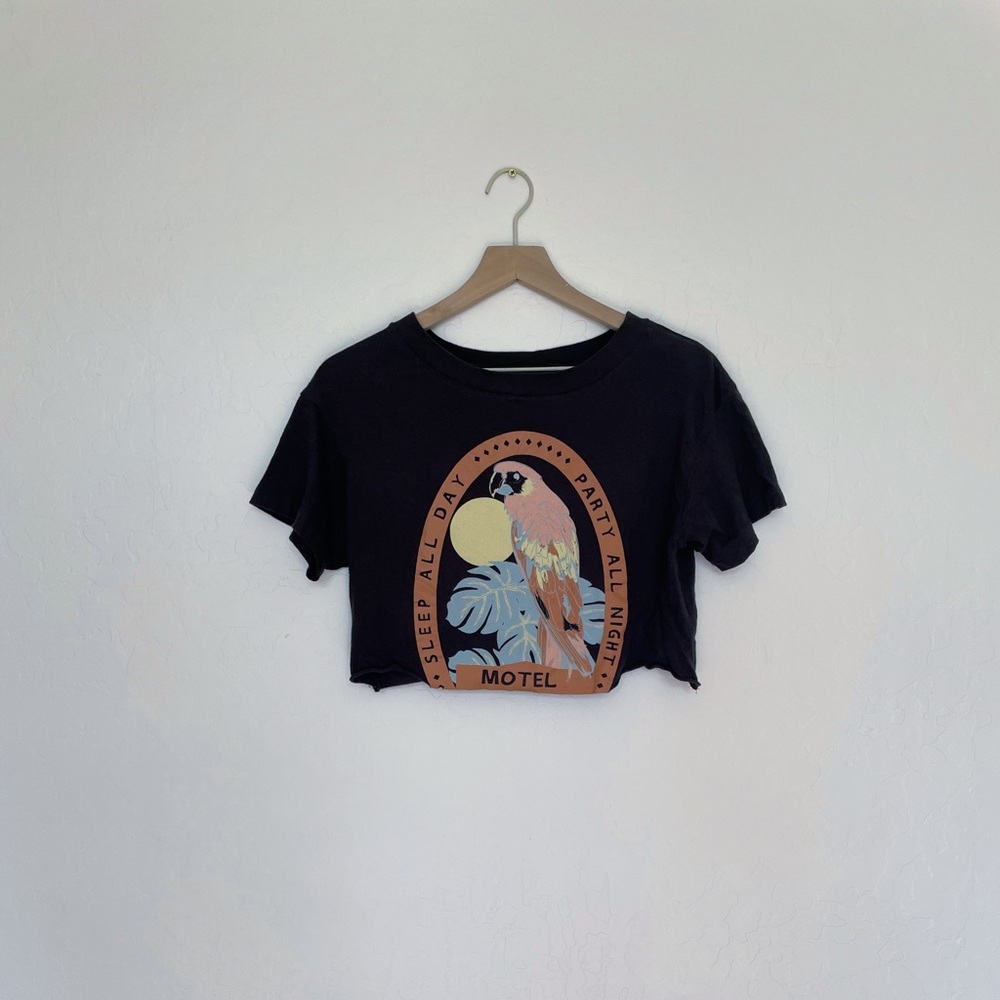 Free People Cropped Tee